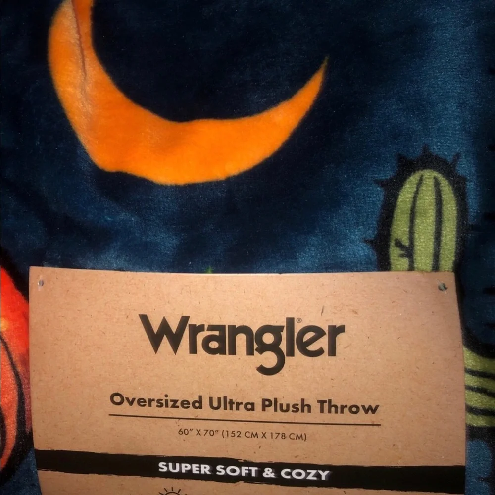 👻 Wrangler Cowboy Ghost theme throw blanket